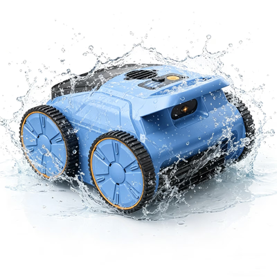 (2025New) Seauto SAT 20 Robotic Pool Vacuum up to 180 Mins Run Time Robotic Pool Cleaner above Ground Pool Vacuum for Inground Pools Wall Climbing Pool Vacuum up to 2000 sq.ft