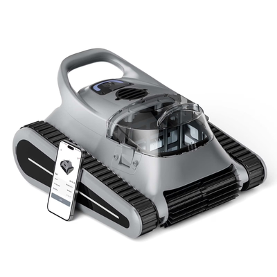 Seauto Crab Cordless Robotic Pool Cleaner, 3D Obstacle Avoidance & Smart Path Planning, for Inground & Above Ground Pools