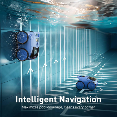 (2025New) Seauto SAT 20 Robotic Pool Vacuum up to 180 Mins Run Time Robotic Pool Cleaner above Ground Pool Vacuum for Inground Pools Wall Climbing Pool Vacuum up to 2000 sq.ft