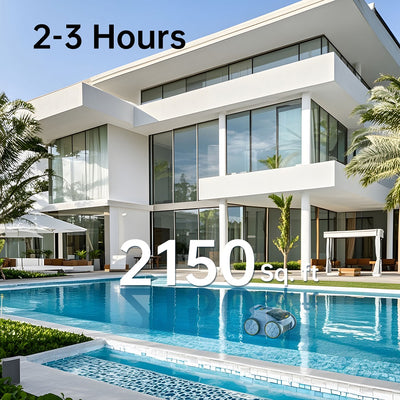 Sat20: Mastering In - Ground Pool Cleanup – Conquers Leaves, Algae & More on Curved Walls