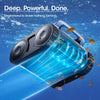 Cordless Robotic Pool Vacuum, Pool Cleaner with Track Drive & Sonar Navigation, 180W Brushless Motor, Wall & Waterline Climbing, 150-Min Runtime, for Inground & Above-Ground Pools up to 2150 Sq. Ft.